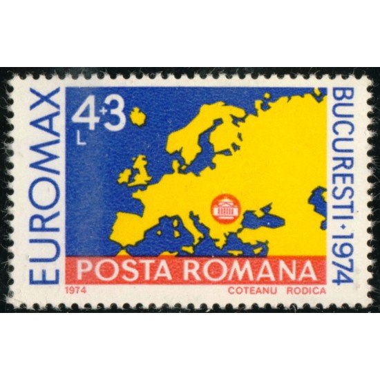 VAR2 Rumanía Romania Nº 2853 1974 MNH VAR2 Rumanía Romania Nº 2853 1974 MNH