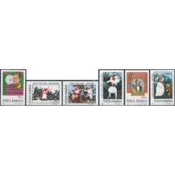 VAR1 Rumanía Romania Nº 5135/40 1996 MNH VAR1 Rumanía Romania Nº 5135/40 1996 MNH