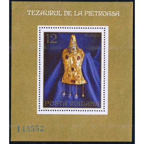 VAR2 Rumanía Romania HB 108 1973 MNH VAR2 Rumanía Romania HB 108 1973 MNH