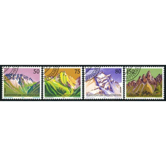 VAR2 Liechtenstein Nº 915/18 1989 Used VAR2 Liechtenstein Nº 915/18 1989 Used