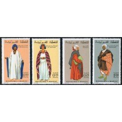 VAR2 Marruecos Fr. Morocco Nº 590/93 MNH VAR2 Marruecos Fr. Morocco Nº 590/93 MNH