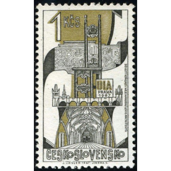 VAR2  Checoslovaquia  Czechoslovakia  Nº 1576   1967   MNH