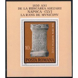 VAR2 Rumanía Romania HB 112 1974 MNH VAR2 Rumanía Romania HB 112 1974 MNH