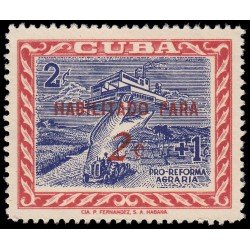 Cuba 518 1960 Pro Reforma Agraria  MNH