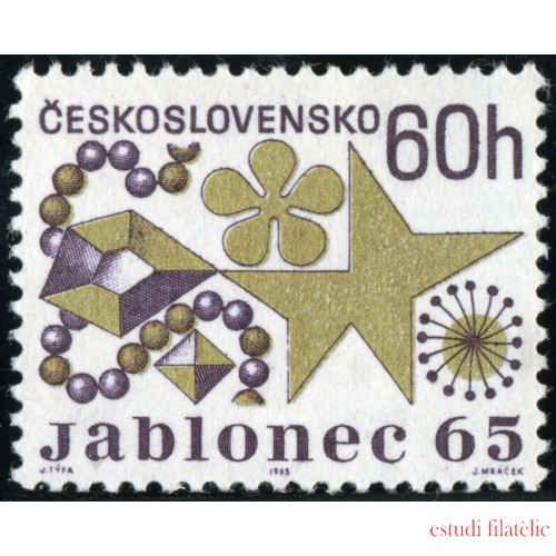VAR2  Checoslovaquía  Czechoslovakia Nº 1555  1965  MNH