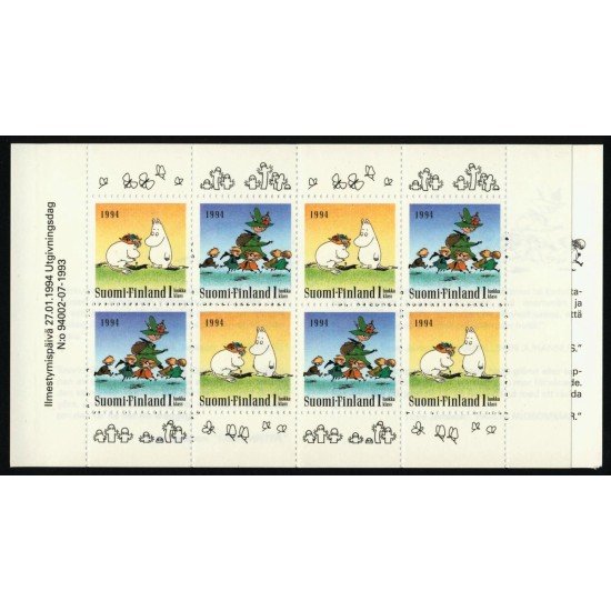 VAR2 Finlandia Finland Nº 1202 Carnet 1994 MNH VAR2 Finlandia Finland Nº 1202 Carnet 1994 MNH