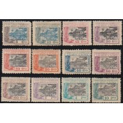 Guinea Española 167/78 1924 Casa de Nipa MNH