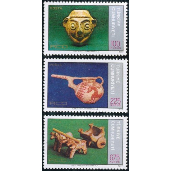 VAR3  Turquía Turkey Nº 2191/93  1977   MNH