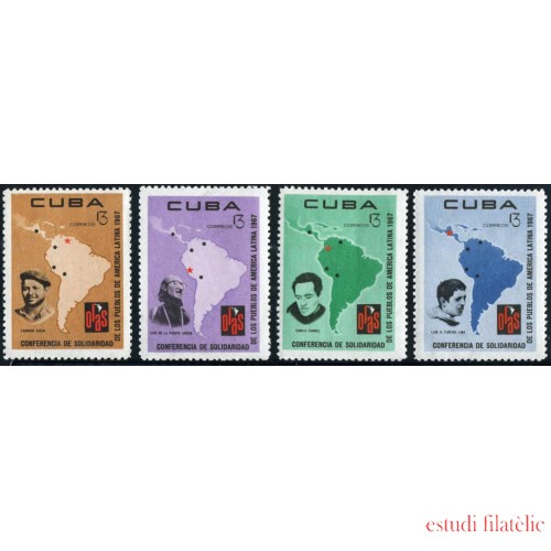 VAR3   Cuba  Nº 1129/32  1967  MNH