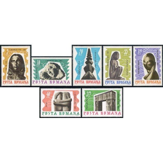 VAR3 Rumanía Romania Nº 2292/98 1967 MNH VAR3 Rumanía Romania Nº 2292/98 1967 MNH