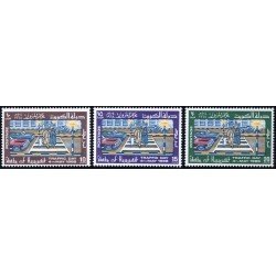 VAR3 Kuwait 381/83 1968 MNH VAR3 Kuwait 381/83 1968 MNH