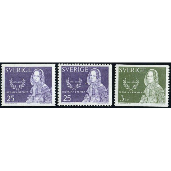 VAR3 Suecia Sweden Nº 527/28+527a MNH VAR3 Suecia Sweden Nº 527/28+527a MNH