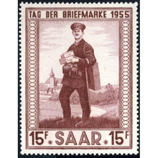 VAR3 Sarre Saar 342 1955 MNH VAR3 Sarre Saar 342 1955 MNH