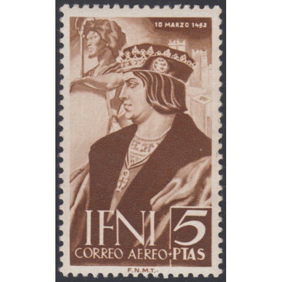 Ifni 82 1952 Fernando el Católico King  MH
