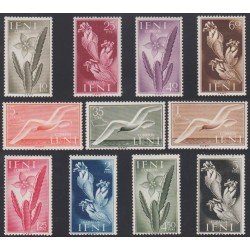 Ifni 103/13 1954 Aves y Flora Bird MH Ifni 103/13 1954 Aves y Flora Bird MH