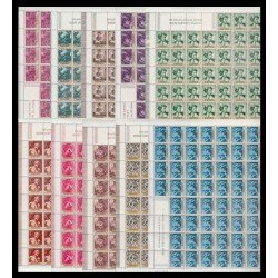 España Spain 1854/63 1968 en Hojas Completas Fortuny MNH España Spain 1854/63 1968 en Hojas Completas Fortuny MNH