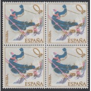 España Spain Variedad 2408epb Bl.4 1977 Prueba Esquí