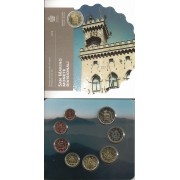 Monedas Euros San Marino 2015  8 monedas