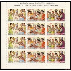 Guinea Ecuatorial 381/83 2006 Minihojita Navidad christmas MNH Guinea Ecuatorial 381/83 2006 Minihojita Navidad christmas MNH