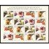 Guinea Ecuatorial 393/96 2007 Minihojita Frutos y flores Flora Minihojita
