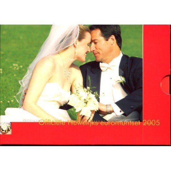 Monedas Euros Holanda Cartera 2005 (Boda) Monedas Euros Holanda Cartera 2005 (Boda)