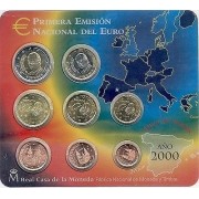 España Spain 2000 Cartera Oficial Euros € FNMT 