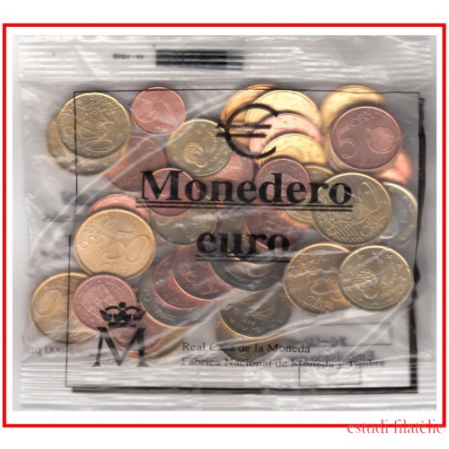España Spain Euromonedero 1999 - 2001 Primeros euros 