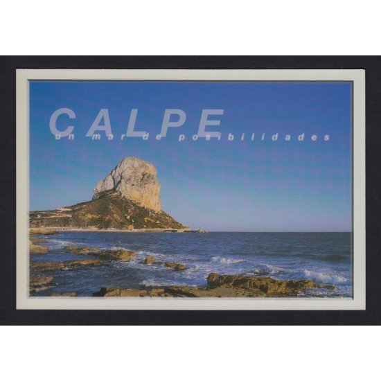 España Tarjetas del Correo y de Iniciativa Privada 45 1998 Calpe un mar de posibilidades España Tarjetas del Correo y de Iniciativa Privada 45 1998 Calpe un mar de posibilidades