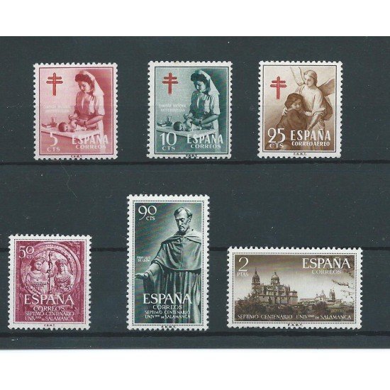 España Spain Año Completo Year Complete 1953 sin 1124/25 MH España Spain Año Completo Year Complete 1953 sin 1124/25 MH