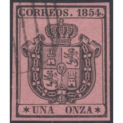 España Spain 29 1854 Escudo Usado España Spain 29 1854 Escudo Usado