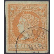 España Spain 52 1860 - 1861 Isabel II Usado