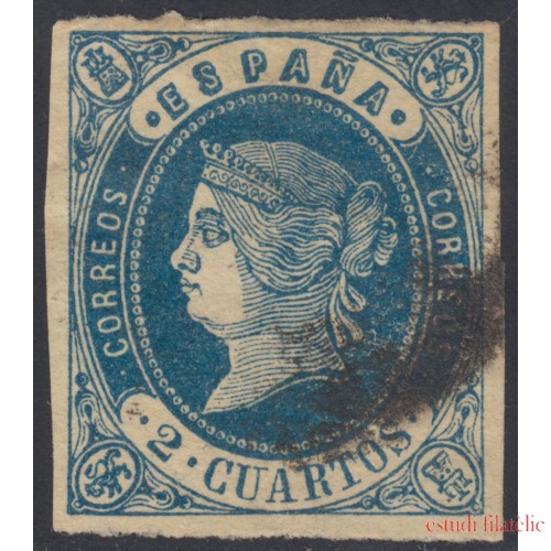 España Spain 57 1862 Isabel II Usado