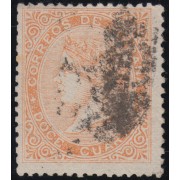 España Spain 89 1867 Isabel II Usado