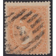España Spain 89A 1867 Isabel II Usado