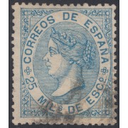 España Spain 97 1868 Isabel II Usado