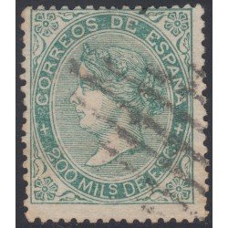 España Spain 100 1868 Isabel II Usado España Spain 100 1868 Isabel II Usado