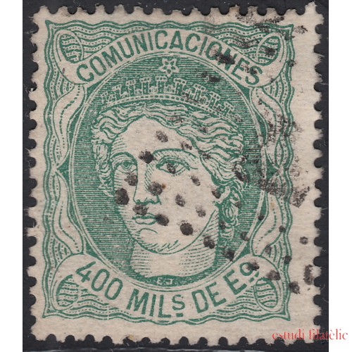 España Spain 110 1870 Alegoría Usado