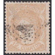 España Spain 113 1870 Alegoría Usado