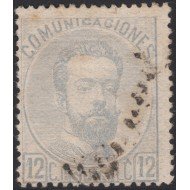 España Spain 122 1872 Amadeo I Usado
