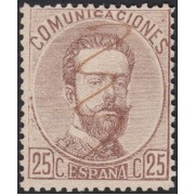 España Spain 124 1872 Amadeo I Usado