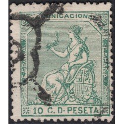 España Spain 133 1873 Alegoría I Usado España Spain 133 1873 Alegoría I Usado