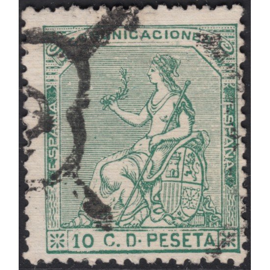 España Spain 133 1873 Alegoría I Usado España Spain 133 1873 Alegoría I Usado
