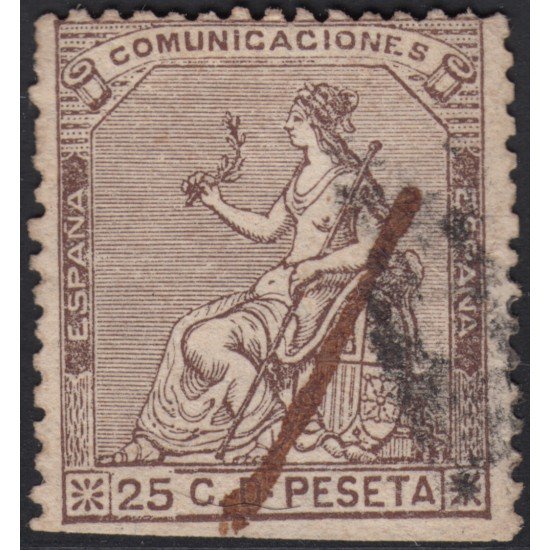España Spain 135 1873 Alegoría I Usado España Spain 135 1873 Alegoría I Usado