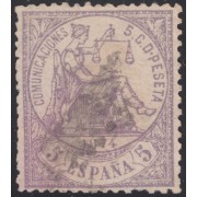 España Spain 144 1874  Alegoría de la Justicia Usado