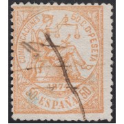 España Spain 149 1874  Alegoría de la Justicia  Usado