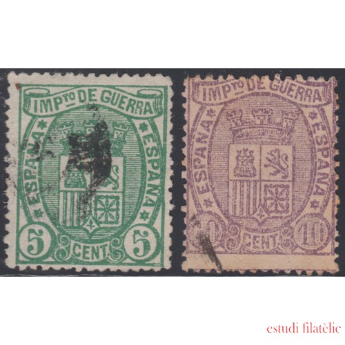 España Spain 154/55 1875 Escudo Usados