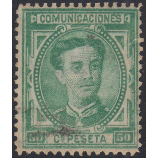 España Spain 179 1876 Alfonso XII Usado España Spain 179 1876 Alfonso XII Usado