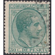 España Spain 196 1878 Alfonso XII Usado