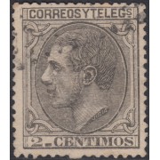 España Spain 200 1879 Alfonso XII Usado
