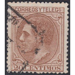 España Spain 203 1879 Alfonso XII Usado España Spain 203 1879 Alfonso XII Usado